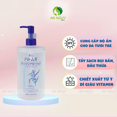 Nước Tẩy Trang Hatomugi Cleansing & Pore Clear Làm Sạch, Dưỡng Trắng Da 500ml