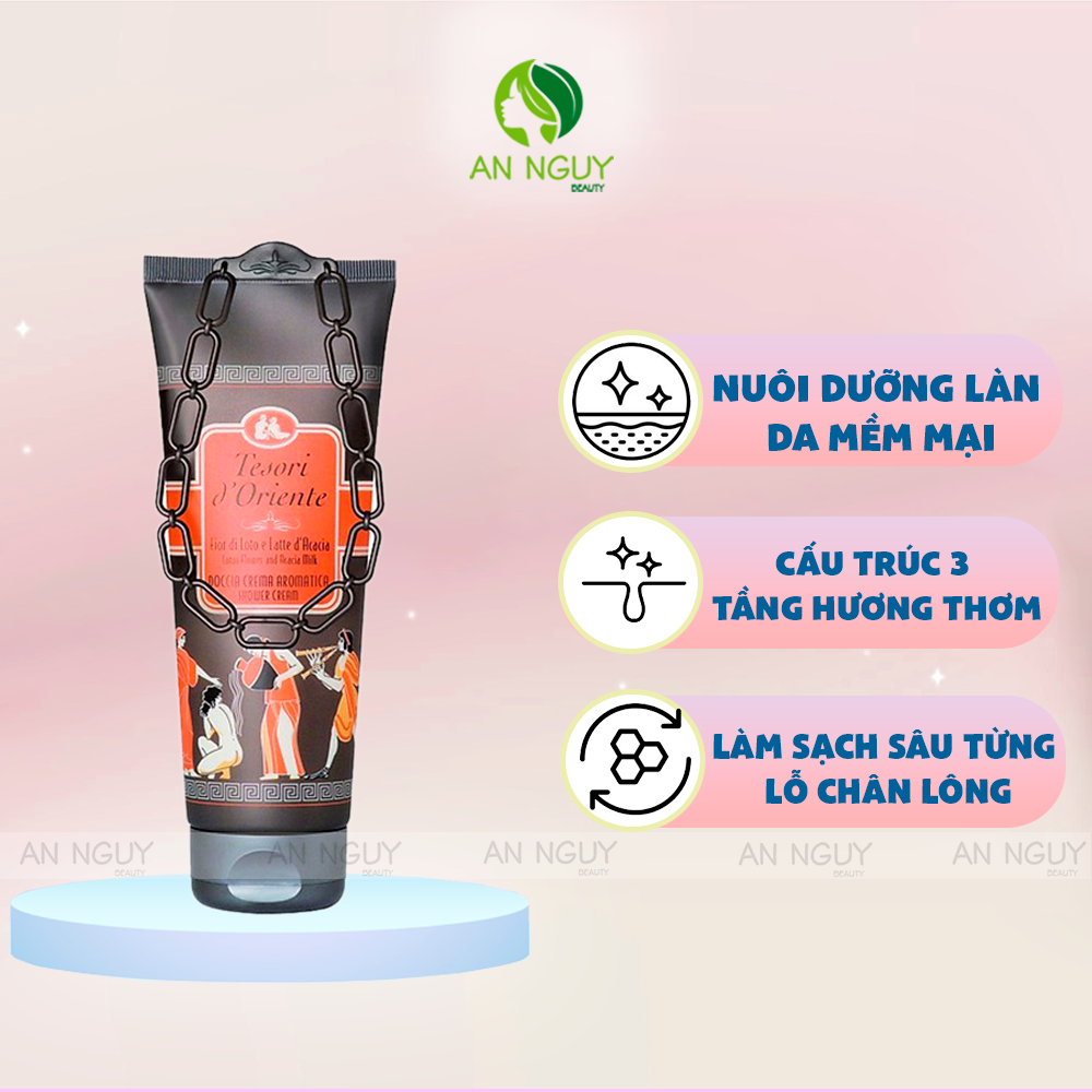 Sữa Tắm Hương Nước Hoa Tesori d'Oriente Shower Cream 250ml