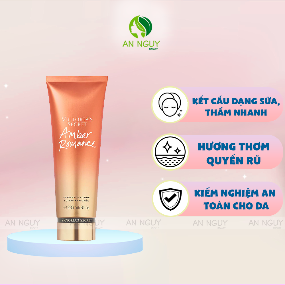 Dưỡng Thể Victoria's Secret Amber Romance 236ml (Mẫu Mới)