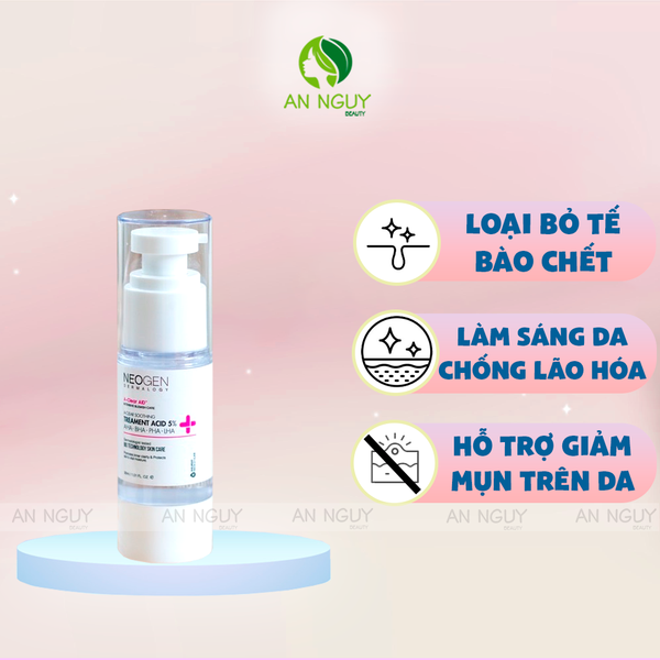 [Hàng Tặng Không Bán] Toner Tẩy Tế Bào Chết Neogen Treatment Acid 5% 30ml