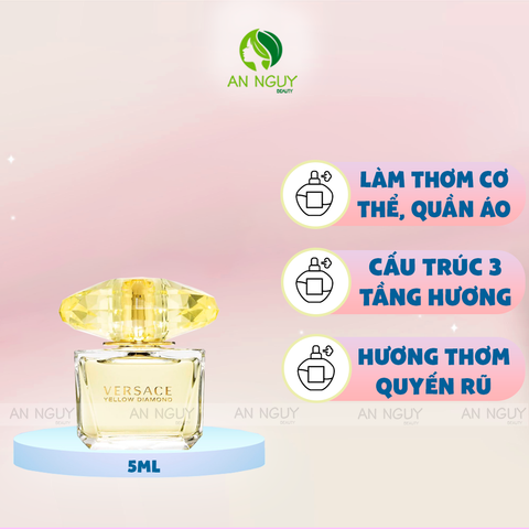 Nước Hoa Nữ Versace Yellow Diamond EDT 5ml