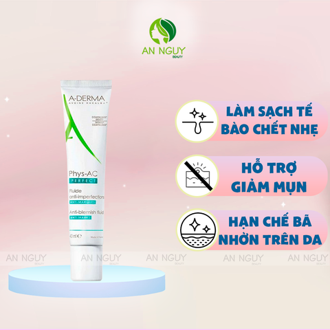 Kem Dưỡng A-Derma Phys-ac Global Làm Giảm Mụn 40ml