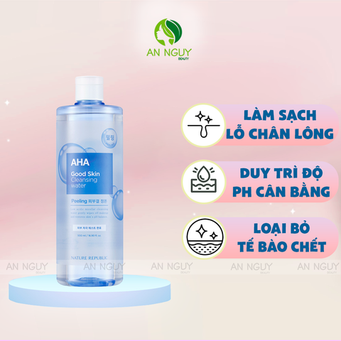 Nước Tẩy Trang Nature Republic Cleansing Water 500ml