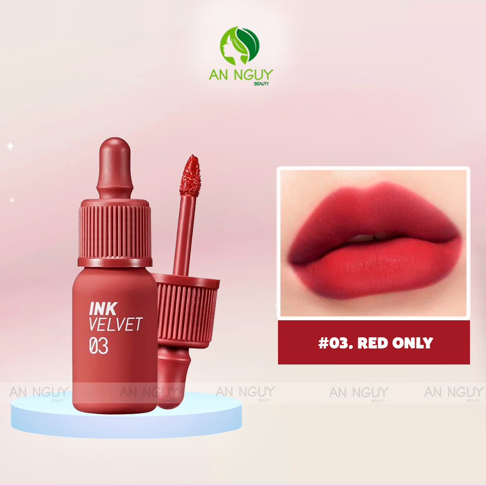 Son Kem Lì Peripera Ink Velvet Mềm Mịn, Lên Chuẩn Màu 4gr