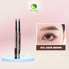 Chì Kẻ Mày 2 Đầu Habaria Pro Eyebrow Pencil 0.3gr