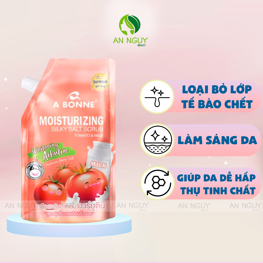 Muối Tắm Tẩy Tế Bào Chết A Bonné Dưỡng Sáng, Mềm Mịn Da 350gr