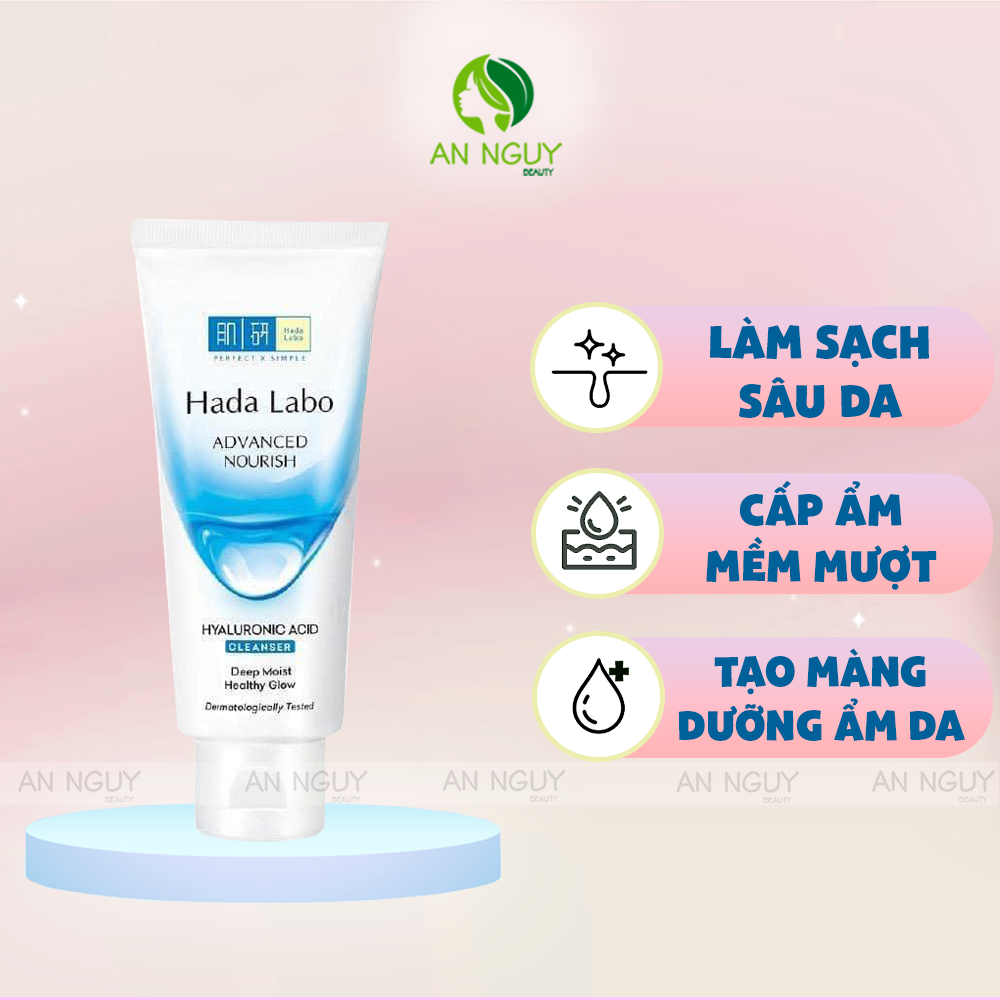 Sữa Rửa Mặt Hada Labo Advanced Nourish Hyaluronic Acid Cleanser Dưỡng ...