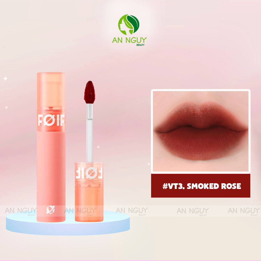 Son Kem Lì FOIF Daily Velvet Tint Mịn Mượt, Lâu Trôi 3gr