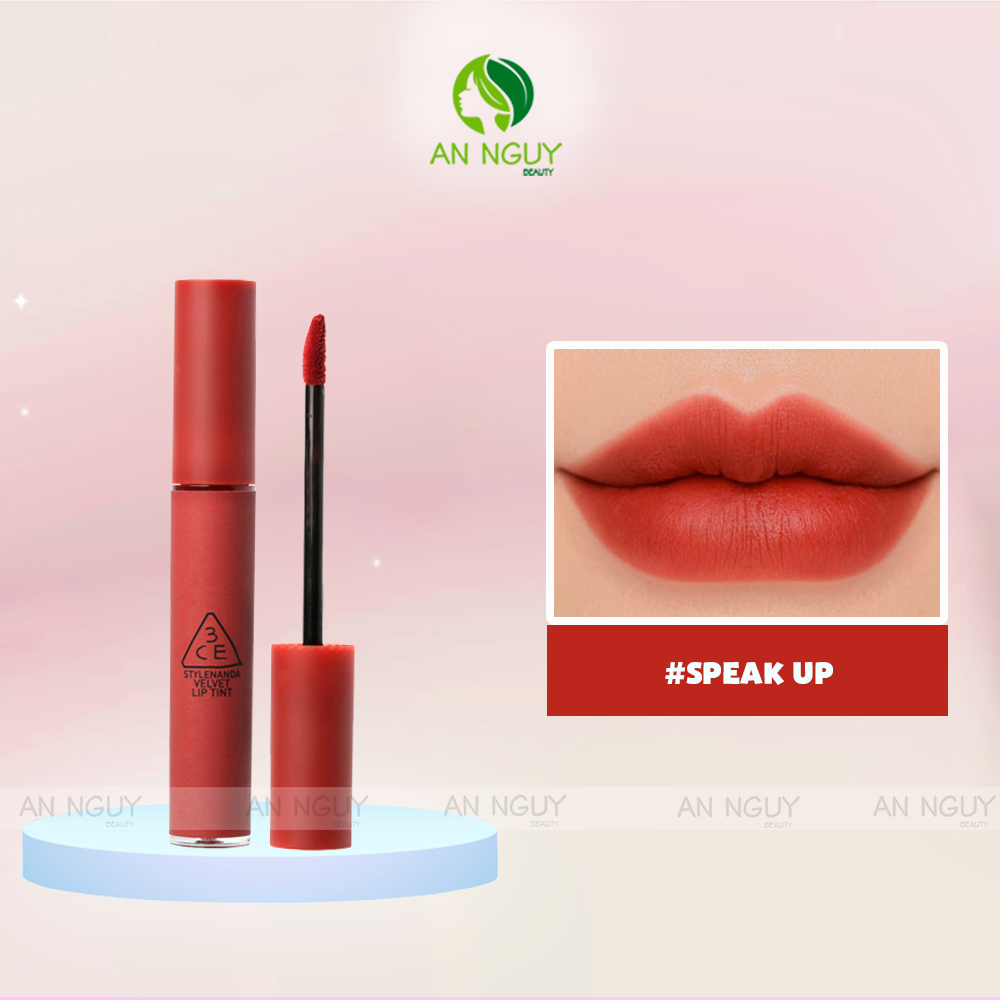 Son Kem Lì 3CE Velvet Lip Tint Lên Chuẩn Màu, Mịn Mượt 4gr