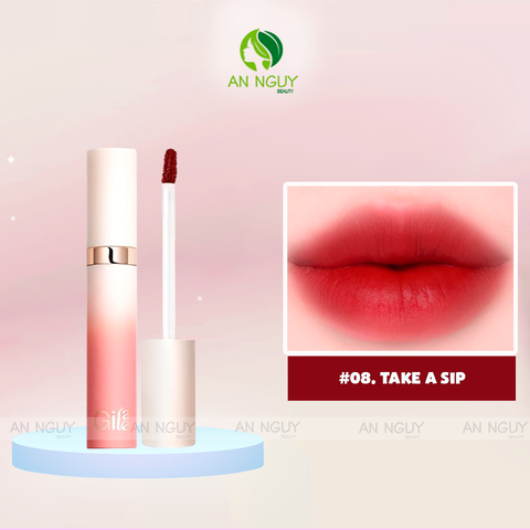 Son Kem Lì Gilaa Long Wear Lip Cream Rich Rosie Edition 5gr