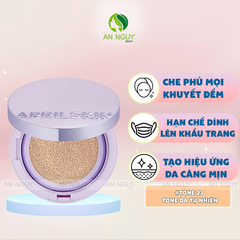 Phấn Nước Aprilskin Ultra Slim Cushion Kèm Lõi (Vỏ Tím) 15gr x 2