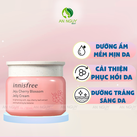 Kem Dưỡng Innisfree Jeju Cherry Blossom Jelly Cream 50ml