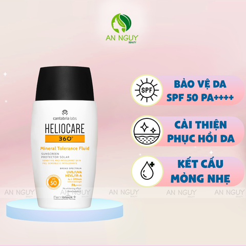 Kem Chống Nắng Heliocare 360• Mineral Tolerance Fluid 50ml (CTY)