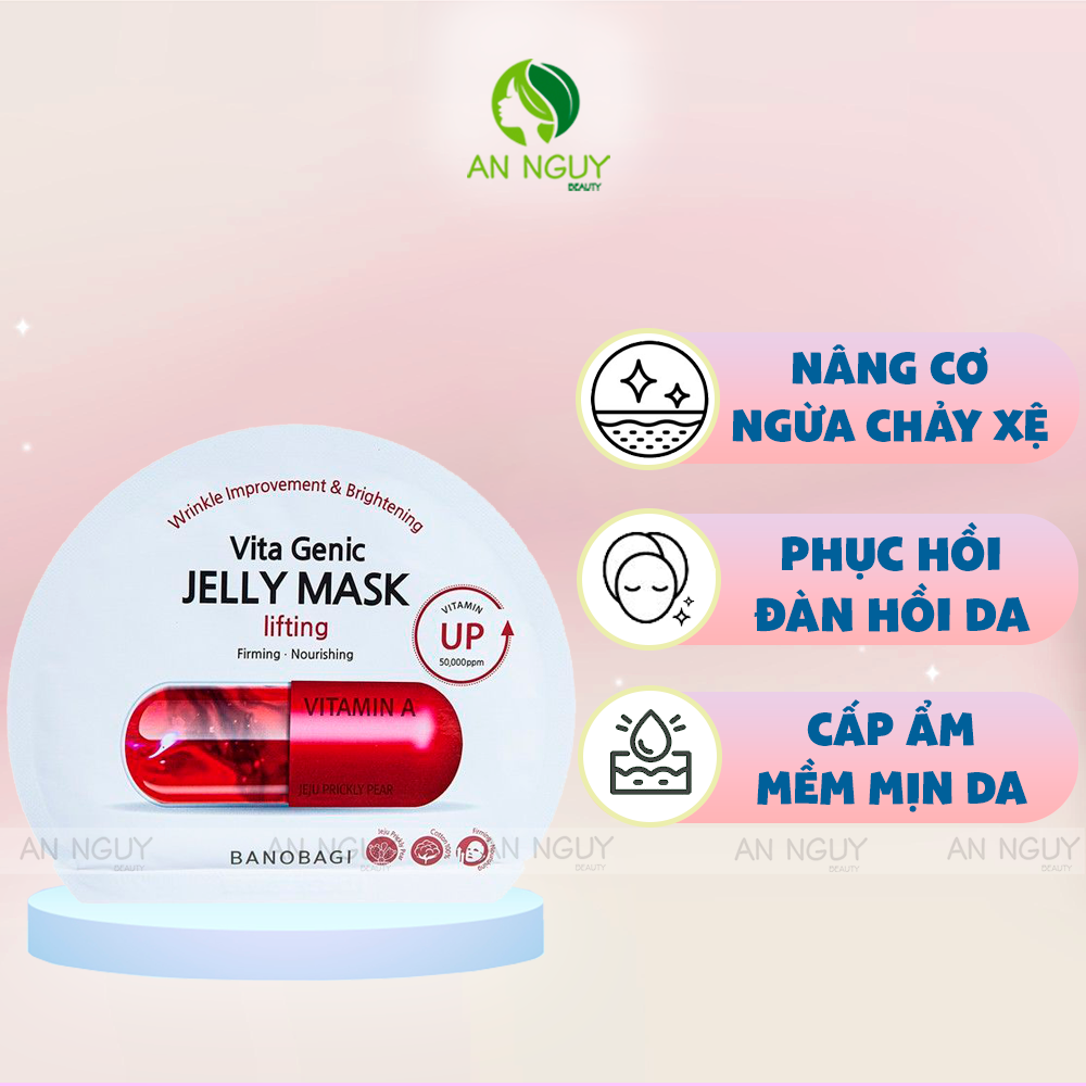 Mặt Nạ Banobagi Vita Genic Jelly Mask Dưỡng Da Trắng Khỏe 30gr