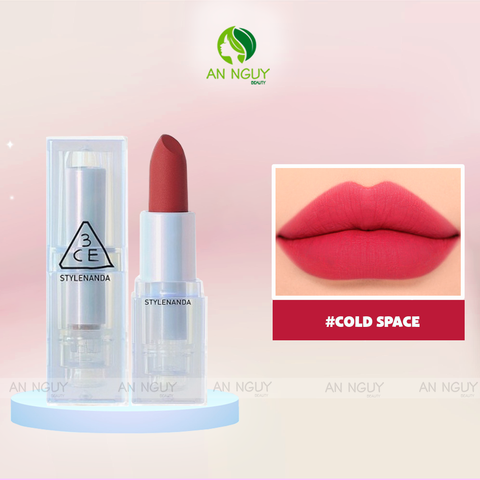 Son Thỏi 3CE Soft Matte Lipstick Summer Radiance Collection 3.5gr #Cold Space