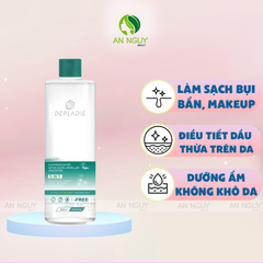 Nước Tẩy Trang Derladie Cleansing Water Witch Hazel Micellar Unscented Sạch Sâu 500ml