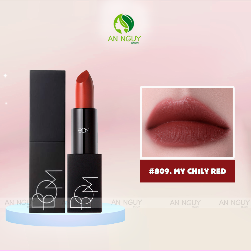 Son Thỏi Lì BOM My Lipstick Lên Chuẩn Màu 3.5gr