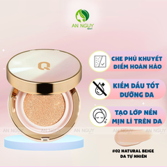 Phấn Nước Glamrr Q Long Wear DD Cushion SPF50+/PA+++ Kiềm Dầu Dưỡng Da 13gr