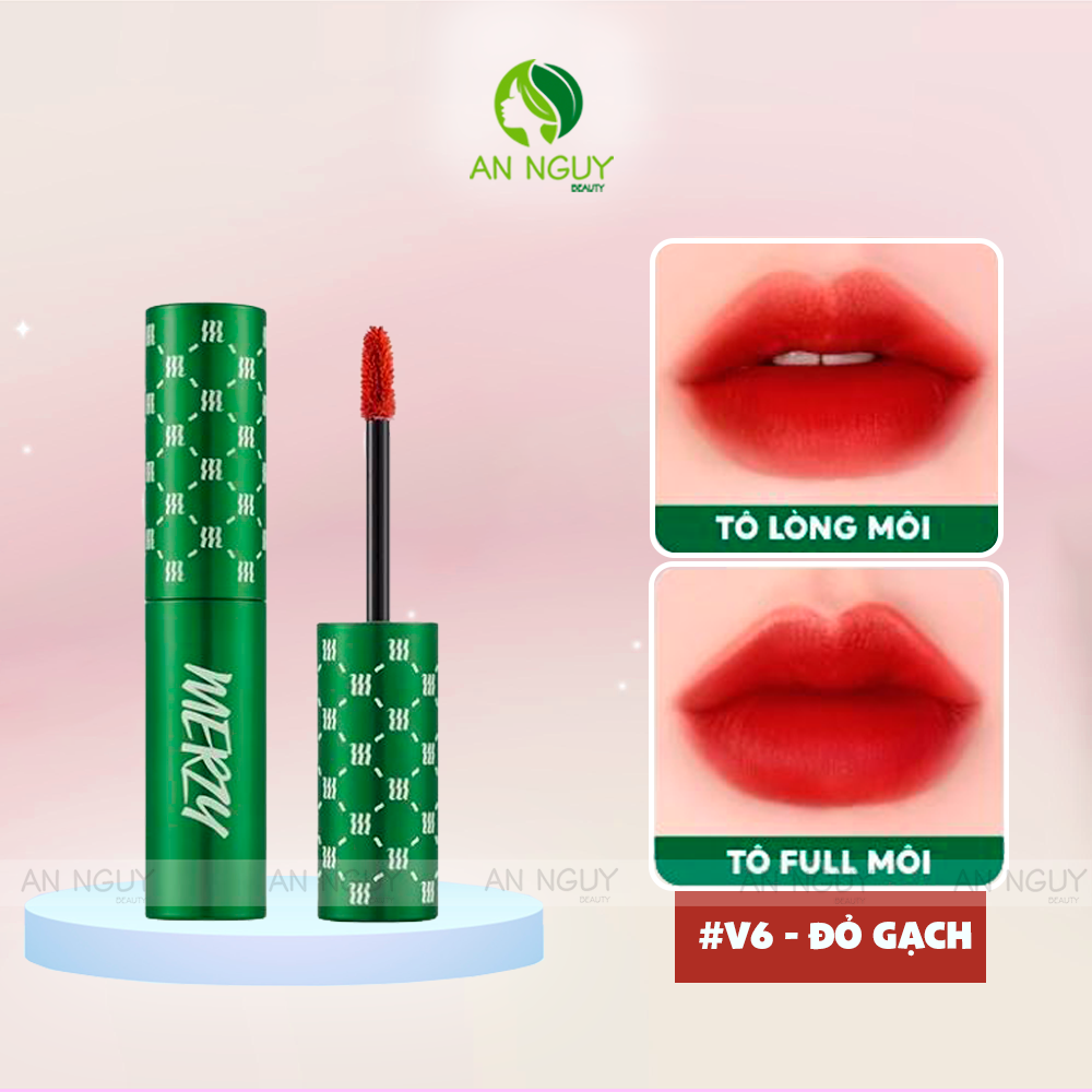 Son Kem Merzy The First Velvet Tint (Phiên Bản Đặc Biệt) 4.5gr #V6 Đỏ Gạch