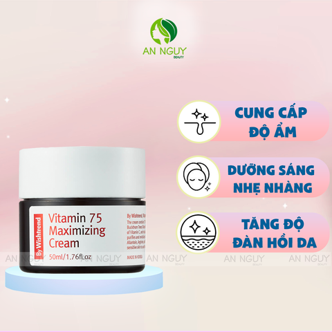 Kem Dưỡng Da By Wishtrend Vitamin 75 Maximizing Cream 50ml