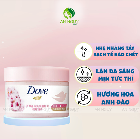 Tẩy Da Chết Body Dove Smoothie Loại Bỏ Tế Bào Chết, Dưỡng Ẩm Cho Da 298gr