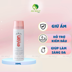 Xịt Khoáng Evian Facial Spray Cấp Ẩm Và Làm Dịu Da