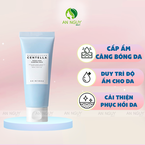 Mặt Nạ Ngủ Skin1004 Madagascar Centella Hyalu-Cica Sleeping Pack Cấp Nước, Sáng Da & Ngừa Lão Hóa 100ml