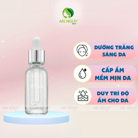 Tinh Chất 9Wishes Miracle White Ampule Serum Dưỡng Trắng, Giảm Thâm 25ml