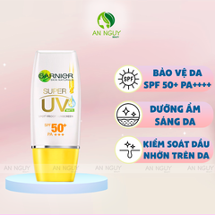 Kem Chống Nắng Garnier Skin Naturals Super UV Dưỡng Sáng Da