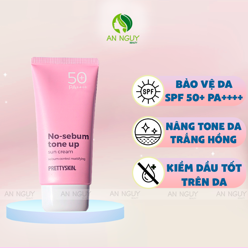 Kem Chống Nắng PrettySkin Sun Cream SPF 50+ /PA++++Bảo Vệ Da Tối Ưu 70ml