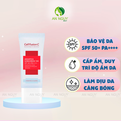 Kem Chống Nắng Cell Fusion C Aquatica Sunscreen 100 SPF 50+ PA++++  Cấp Ẩm Dịu Da 35ml