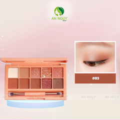 Bảng Phấn Mắt 10 Ô Habaria Eyeshadow Palette 10gr