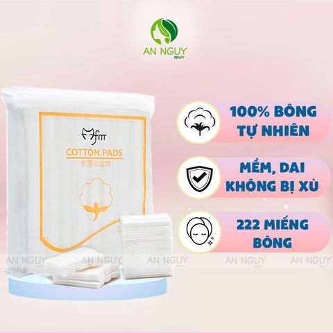 Bông Tẩy Trang Cotton Pads Mofa Meirrn 222 Miếng