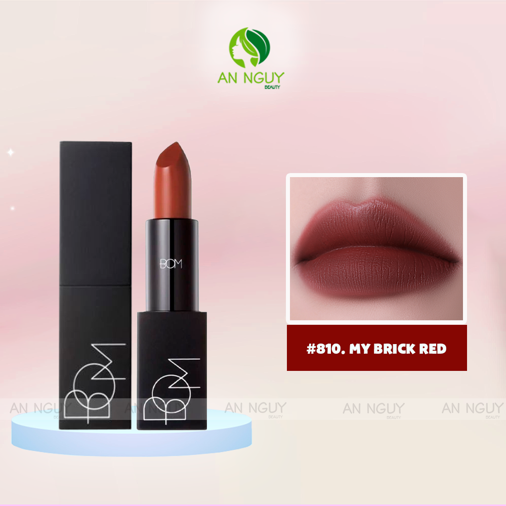 Son Thỏi Lì BOM My Lipstick Lên Chuẩn Màu 3.5gr