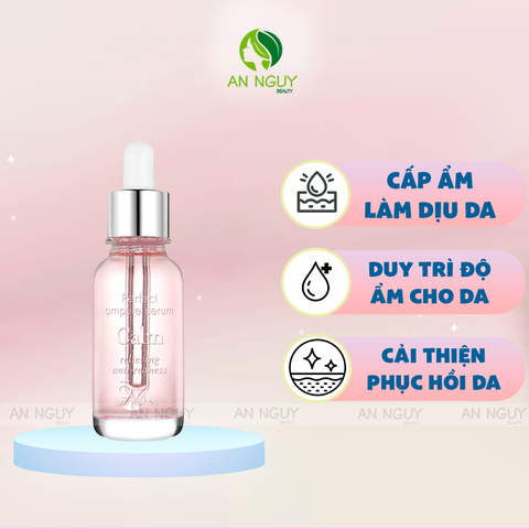 Tinh Chất 9Wishes Calm Ampule Serum Làm Dịu, Giảm Mụn 25ml