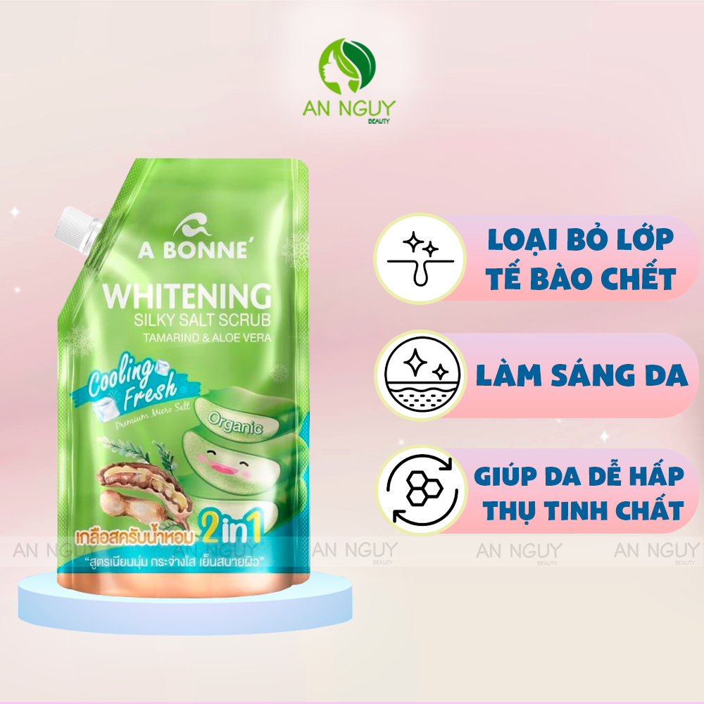 Muối Tắm Tẩy Tế Bào Chết A Bonné Dưỡng Sáng, Mềm Mịn Da 350gr