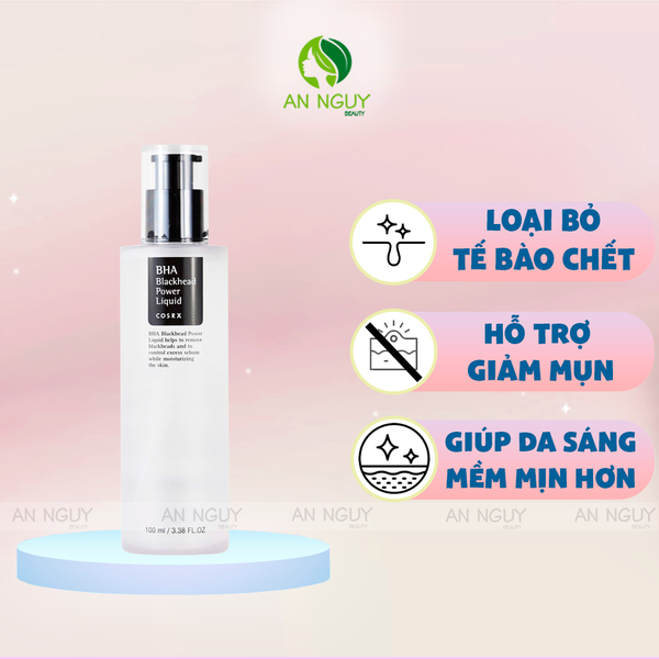 Tẩy Da Chết Hóa Học Cosrx Bha Blackhead Power Liquid 100ml