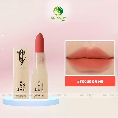 Son Thỏi 3CE Soft Matte Lipstick My Moves Edition (Bản Giới Hạn) 3.5gr