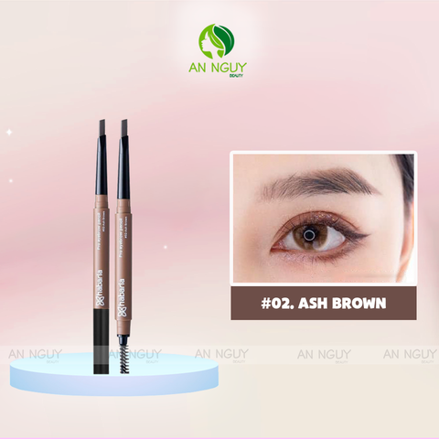 Chì Kẻ Mày 2 Đầu Habaria Pro Eyebrow Pencil 0.3gr