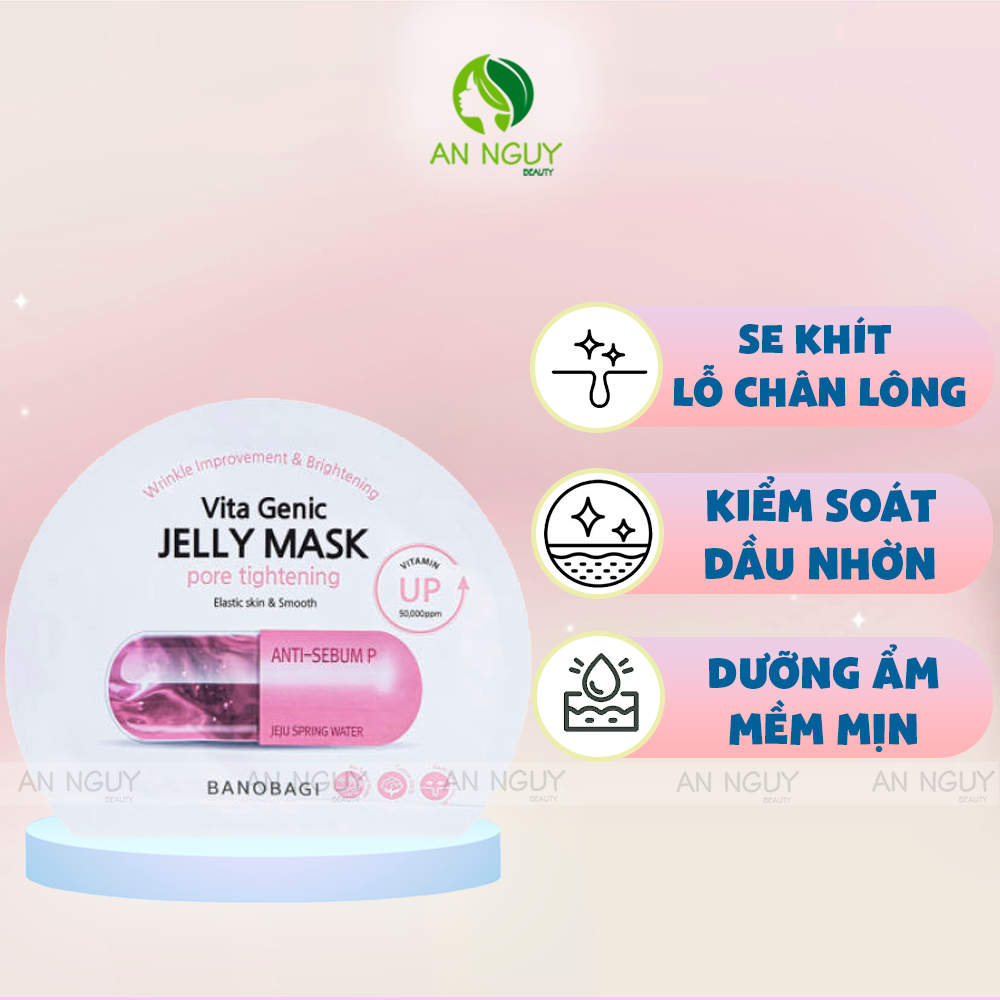 Mặt Nạ Banobagi Vita Genic Jelly Mask Dưỡng Da Trắng Khỏe 30gr