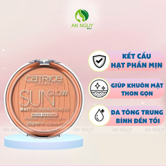 Phấn Tạo Khối Catrice Sun Glow Matt Bronzing Powder 9.5gr