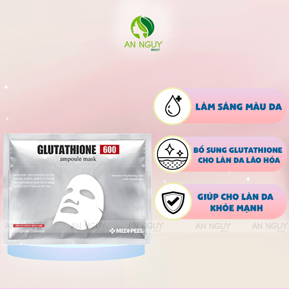 Mặt Nạ Dưỡng Trắng Medi-Peel Bio-Intense Glutathione White Ampoule Mask  30mlMặt Nạ Dưỡng Trắng Medi-Peel Bio-Intense Glutathione White Ampoule Mas  – annguy.beauty
