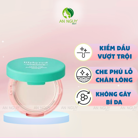 Phấn Phủ Dạng Nén Lilybyred Sebum Lock Pact Kiềm Dầu 5.5gr