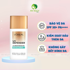 Kem Chống Nắng L'Oreal Paris UV Defender Serum Protector SPF 50+ PA ++++ 50ml