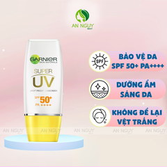 Kem Chống Nắng Garnier Skin Naturals Super UV Dưỡng Sáng Da