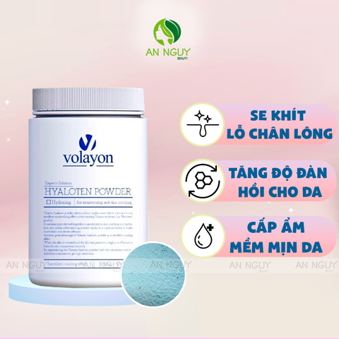 Mặt Nạ Dạng Bột Volayon Hyaloten Powder Cấp Ẩm Và Phục Hồi Da 500gr