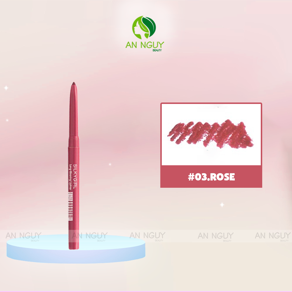 Chì Viền Môi Silkygirl Long Wearing Lip Liner 0,35g