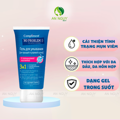 Sữa Rửa Mặt Compliment No Problem Dạng Gel 200ml