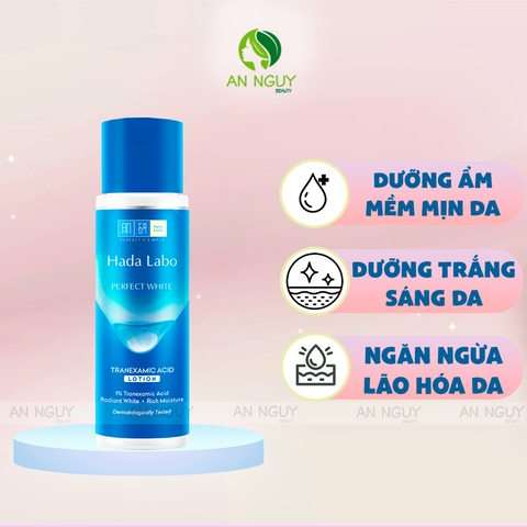 Dung Dịch Hada Labo Perfect White Tranexamic Acid Lotion Dưỡng Sáng Da, Giảm Thâm Sạm 170ml