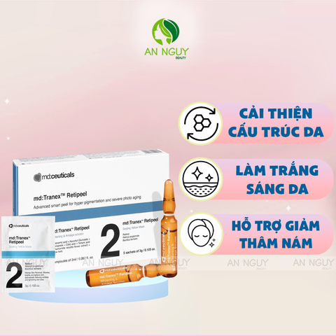 Bộ Peel Thay Da Chuyên Nghiệp MD:Tranex Retipeel